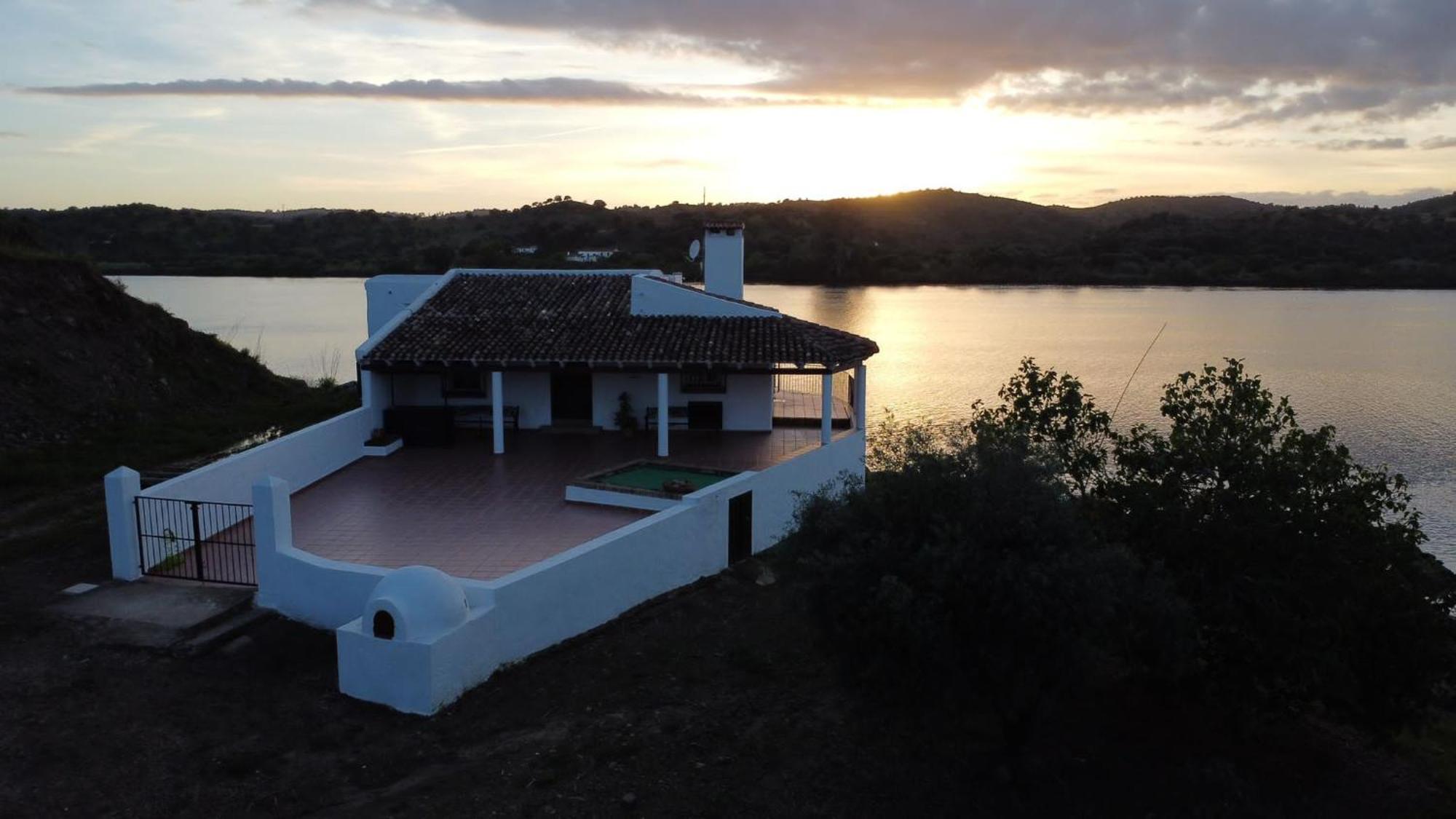 Magnifica Casa A Orillas Del Guadiana Huelva Exterior foto